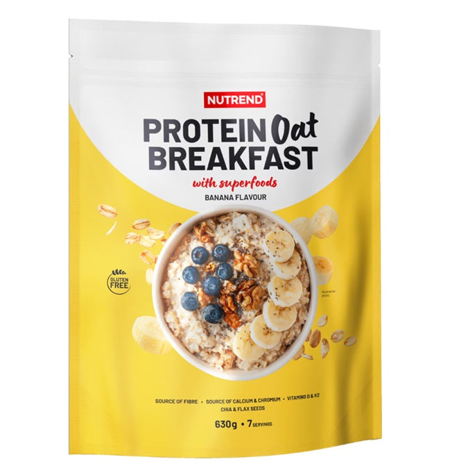 Nutrend - Proteiinikaurapuuro aamiainen