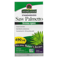 Saw Palmetto Extract baksida näringsfakta