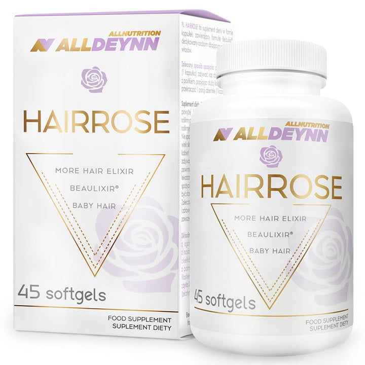 Hairrose – Hår, Hud & Naglar baksida näringsfakta