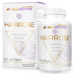 Hairrose – Hår, Hud & Naglar baksida näringsfakta