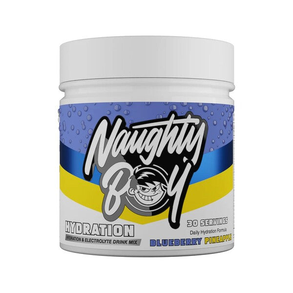 Naughty Boy Hydration baksida etikett