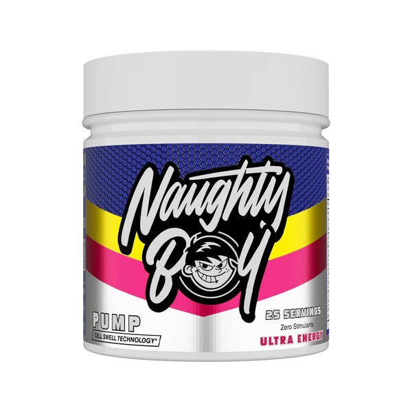 Naughty Boy Pump Pre-Workout öppen förpackning