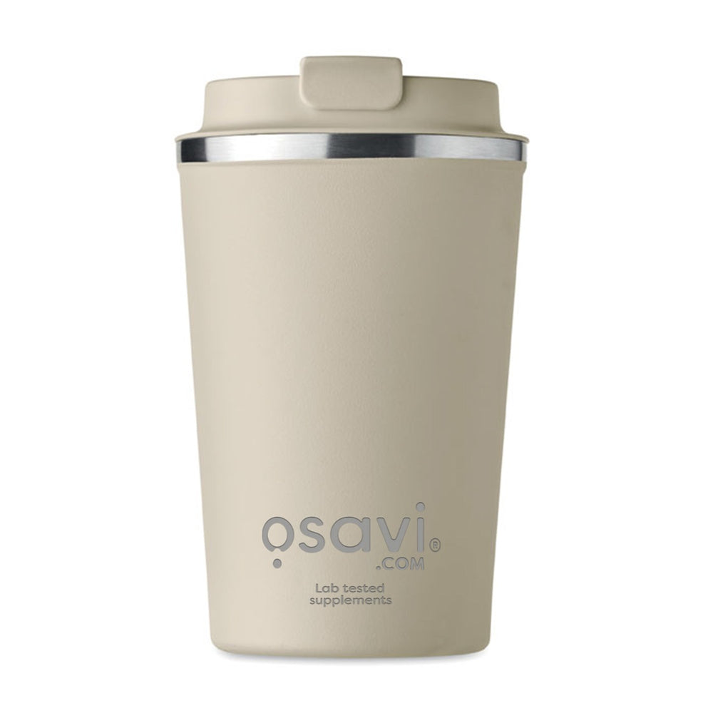 Osavi Thermo Cup – Energidryck med Koffein baksida
