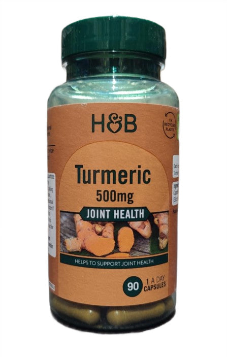 Kurkuma – 500 mg, 90 kapslar framsida