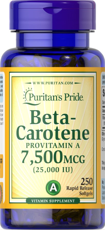 Puritan's Pride - Beta-Carotene Provitamin A
