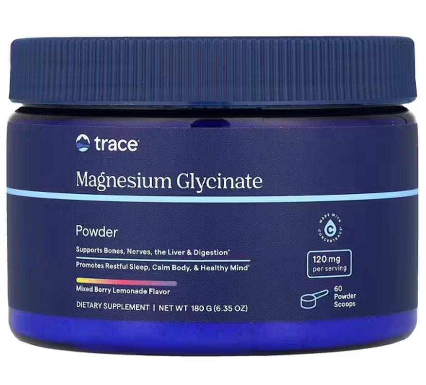 Magnesiumglycinat Powder baksida näringsfakta