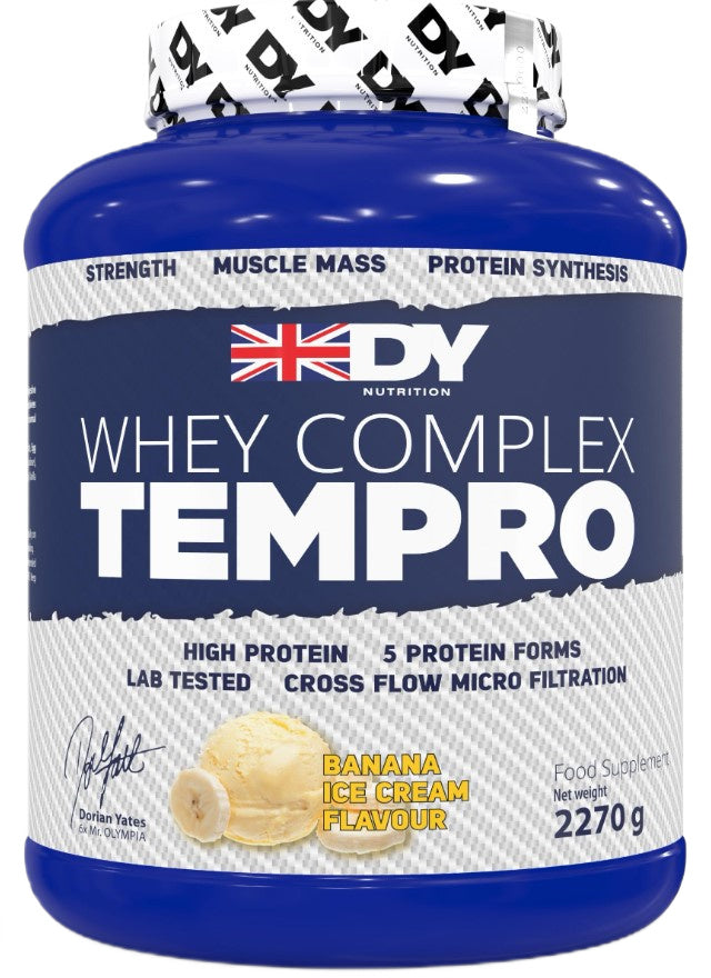 Whey Complex Tempro Premium Vassleprotein framsida