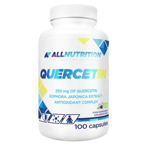 Allnutrition Quercetin 250mg baksida näringsfakta