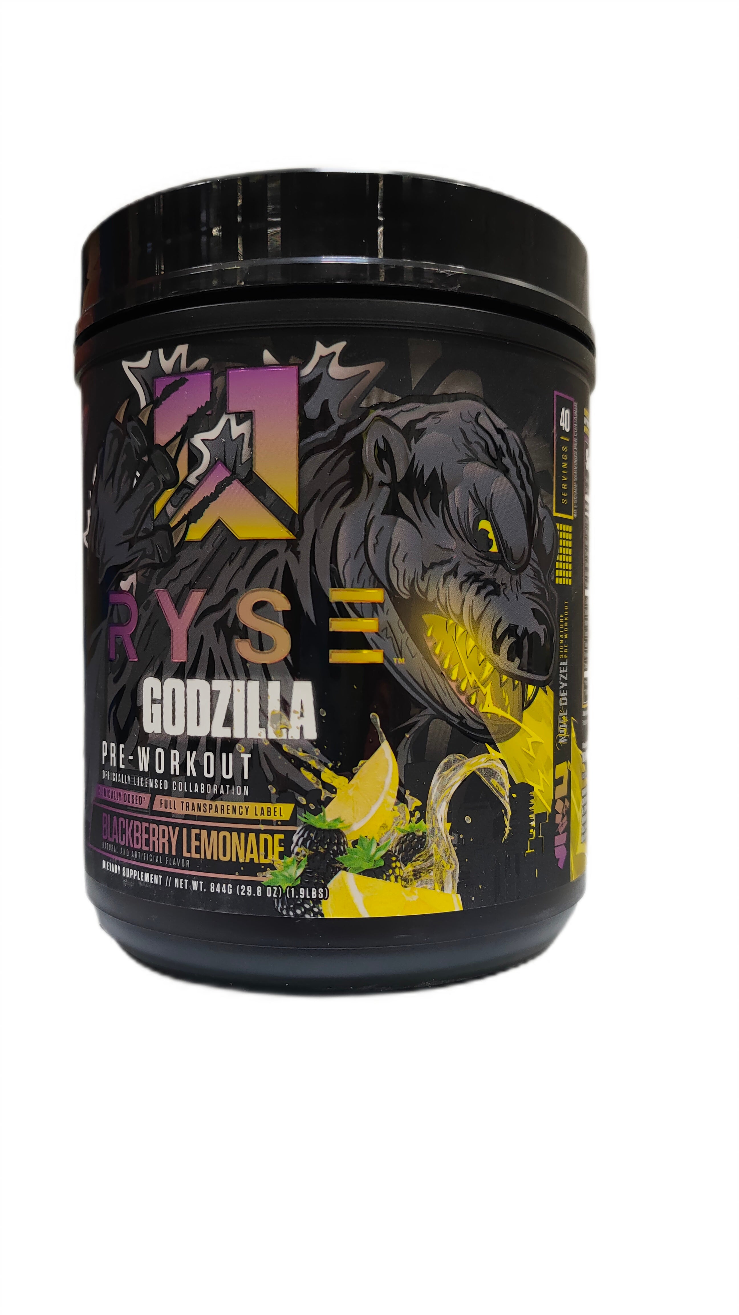 Ryse - Pre-Workout Mustikka Sitruunalimonadi 844g