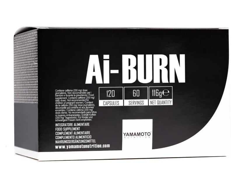 Ai-Burn – Energi & Metabolism baksida näringsfakta