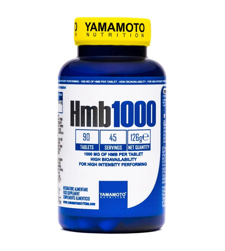 Yamamoto Research HMB 1000 baksida näringsfakta
