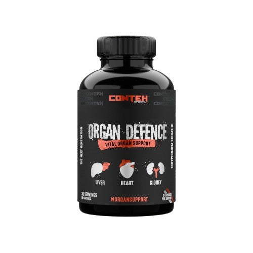 Organ Defense – Organstöd baksida näringsfakta