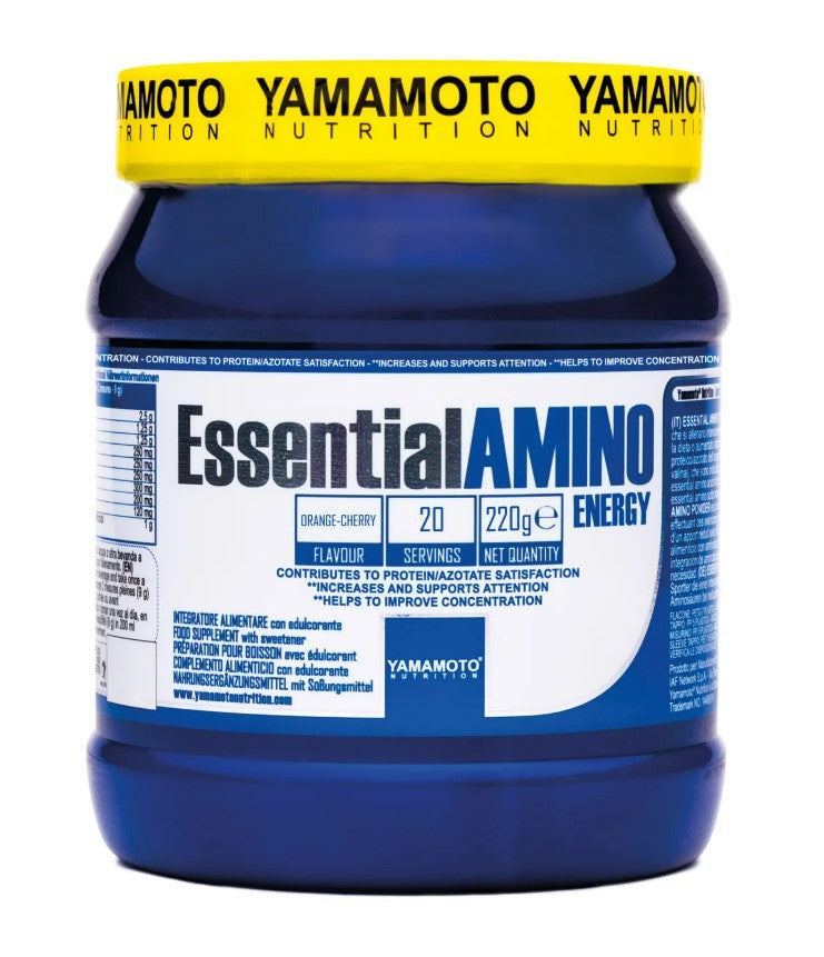 Essential Amino Energy baksida näringsfakta