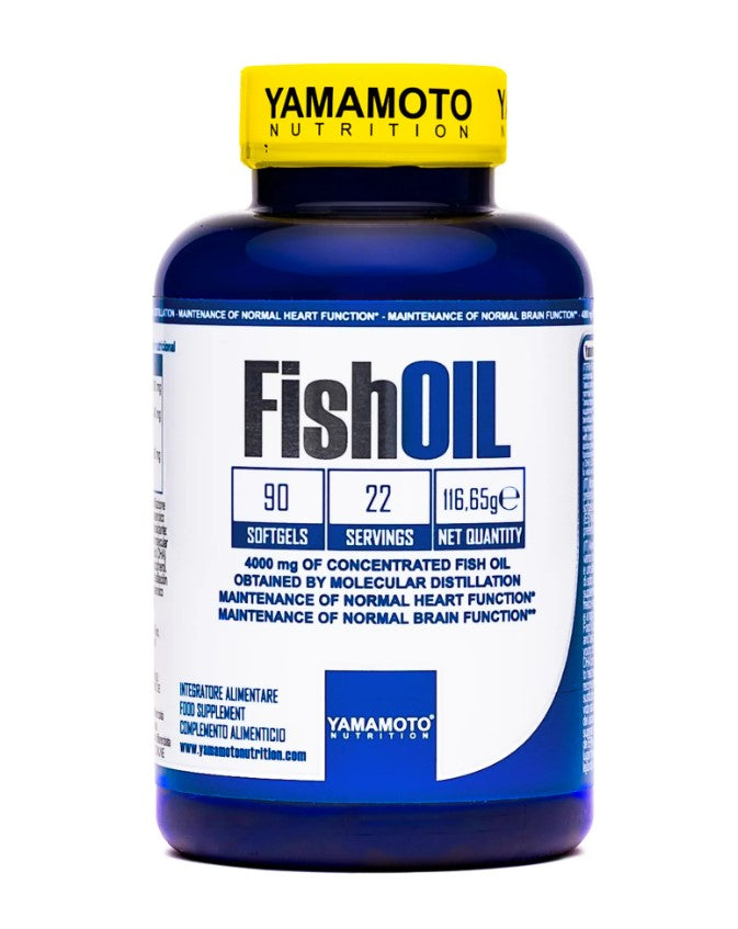 Yamamoto Research Fish Oil baksida näringsfakta
