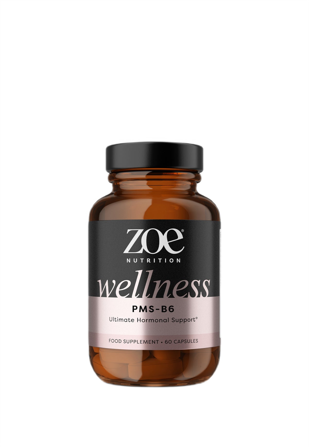 Zoe Nutrition Wellness PMS-B6 baksida näringsfakta