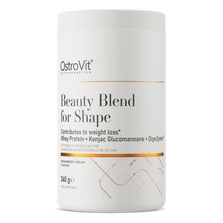 Ostrovit Beauty Blend For Shape jordgubbskräm framsida