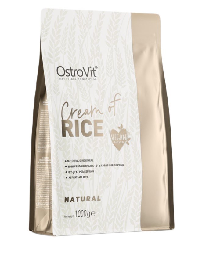 Cream Of Rice pulverstruktur och färg