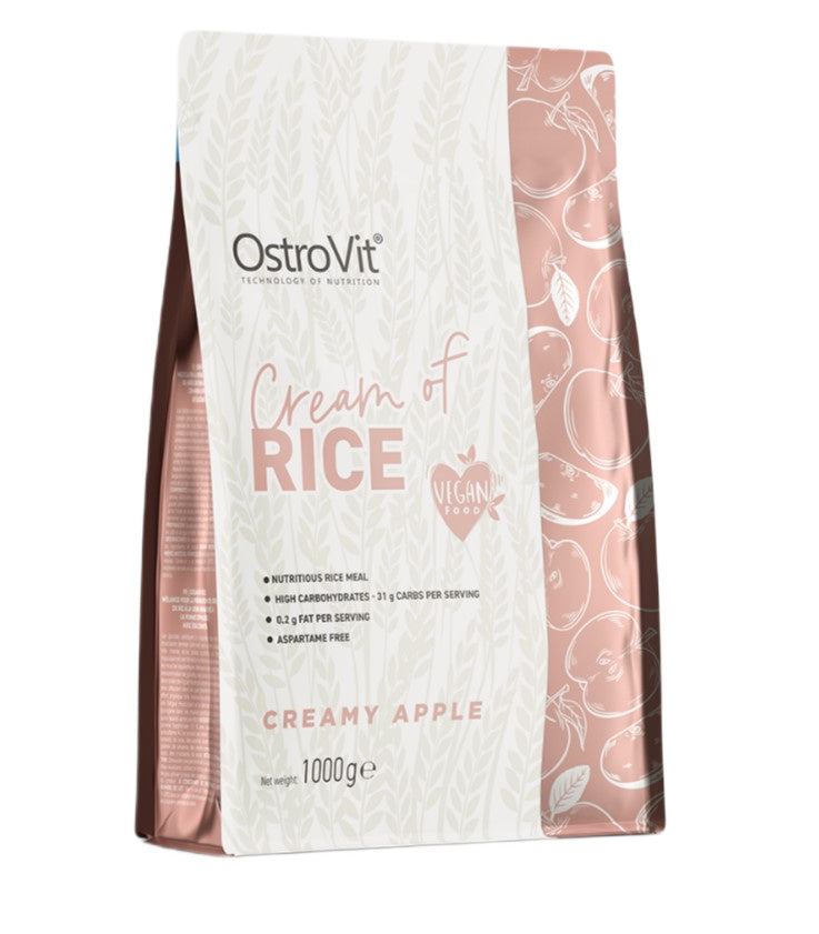 Cream Of Rice förpackning från sidan