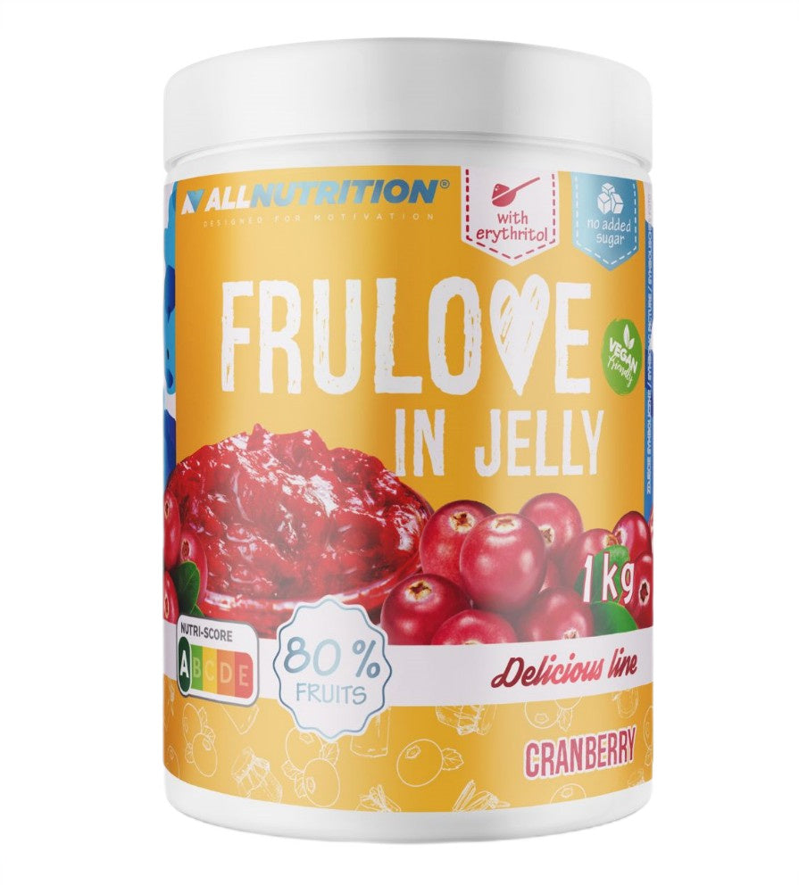 Cranberry Jelly – Tranbärsgelé baksida näringsfakta