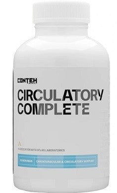 Circulatory Complete baksida med näringsinformation och ingredienser