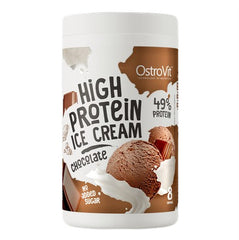 Ostrovit High Protein Ice Cream baksida näringsfakta