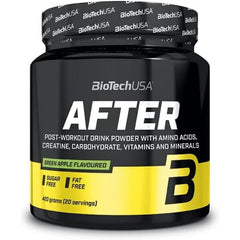 BioTechUSA After 420g baksida näringsinformation
