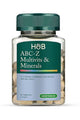 ABC-Z Multivitamin & Mineraler baksida näringsfakta