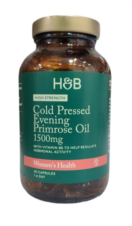 Holland & Barrett High Strength Evening Primrose Oil framsida