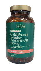 Holland & Barrett High Strength Evening Primrose Oil framsida