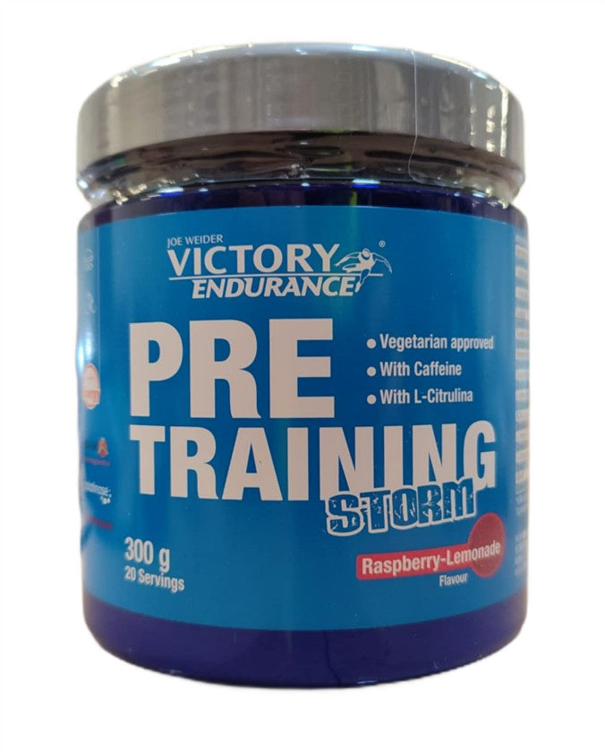 Joe Weider Victory Endurance Pre Training Storm baksida