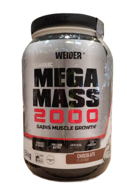 Weider Mega Mass 2000 framsida
