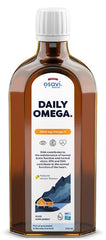 Daily Omega Vegansk Omega-3 baksida näringsfakta