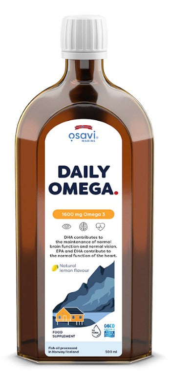 Daily Omega Vegansk Omega-3 framsida