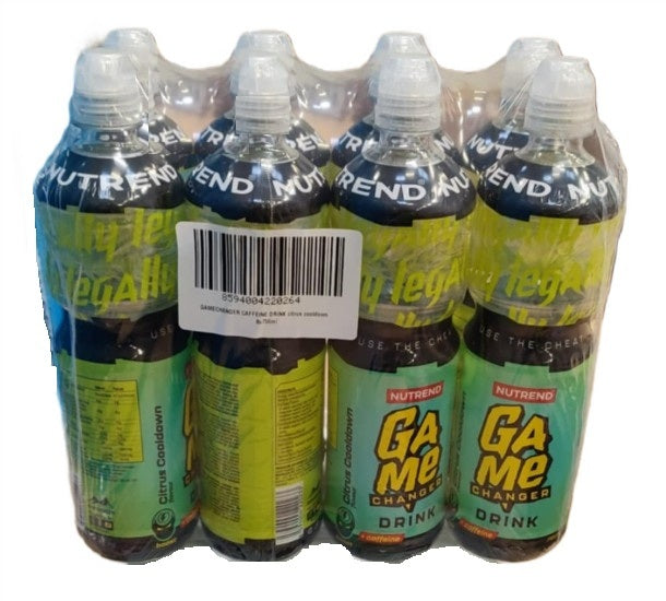 Gamechanger Caffeine Drink Citrus Cooldown baksida