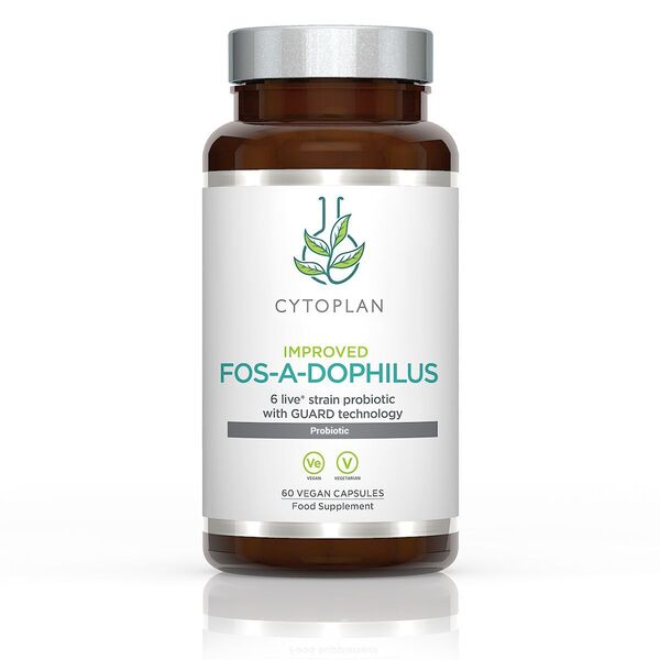 Cytoplan - Fos-A-Dophilus Probiotic - 60 Vcaps