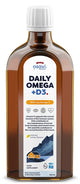 Osavi Daily Omega + D3 baksida med näringsinformation