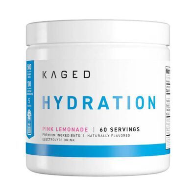 Kaged Muscle Hydration blandning i glas