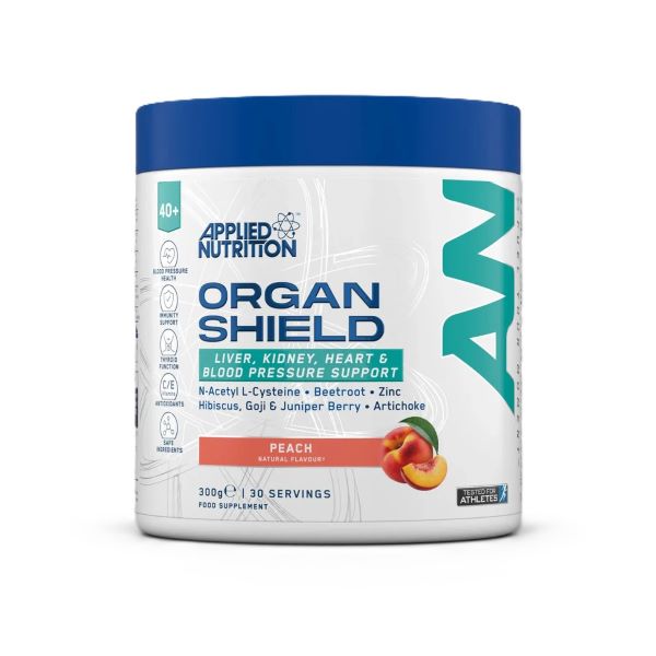 Organ Shield – Organstöd & Detox framsida