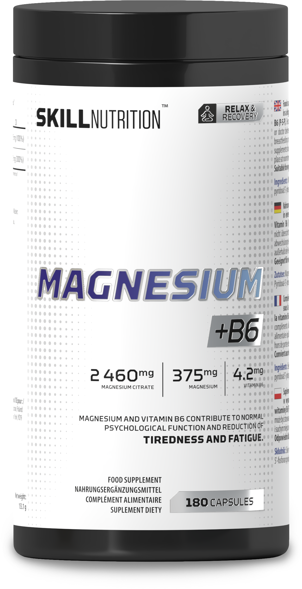 Skill Nutrition - Magnesium + B6