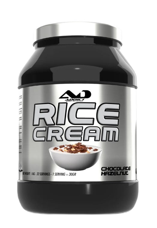 Addict Sport Nutrition Rice Cream Chocolate Hazelnut framsida