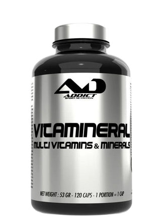 Vicamineral Komplett Multivitamin baksida näringsfakta