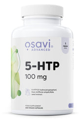 Osavi 5-HTP 100mg baksida näringsfakta