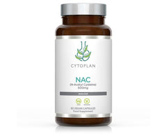 NAC 500mg – 60 veganska kapslar baksida näringsfakta