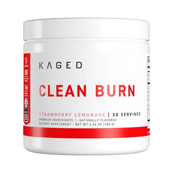 Kaged - Muscle - Clean Burn Powder (Strawberry Lemonade - 186g)