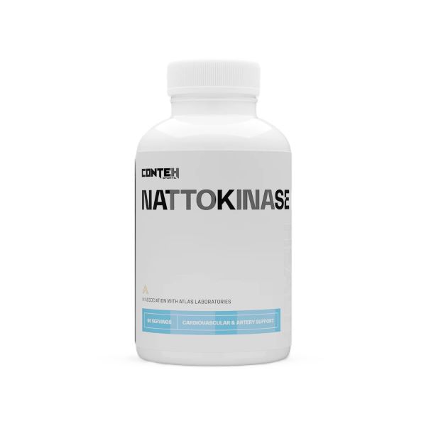 Nattokinase – 100 mg per kapsel baksida näringsfakta