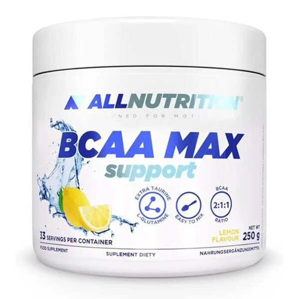 BCAA Max Support öppen förpackning