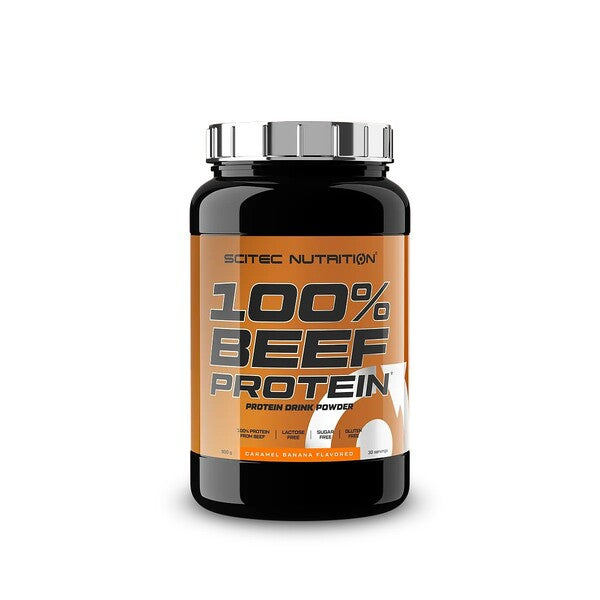 SciTec - 100% Naudanlihaproteiini, Karamelli Banaani