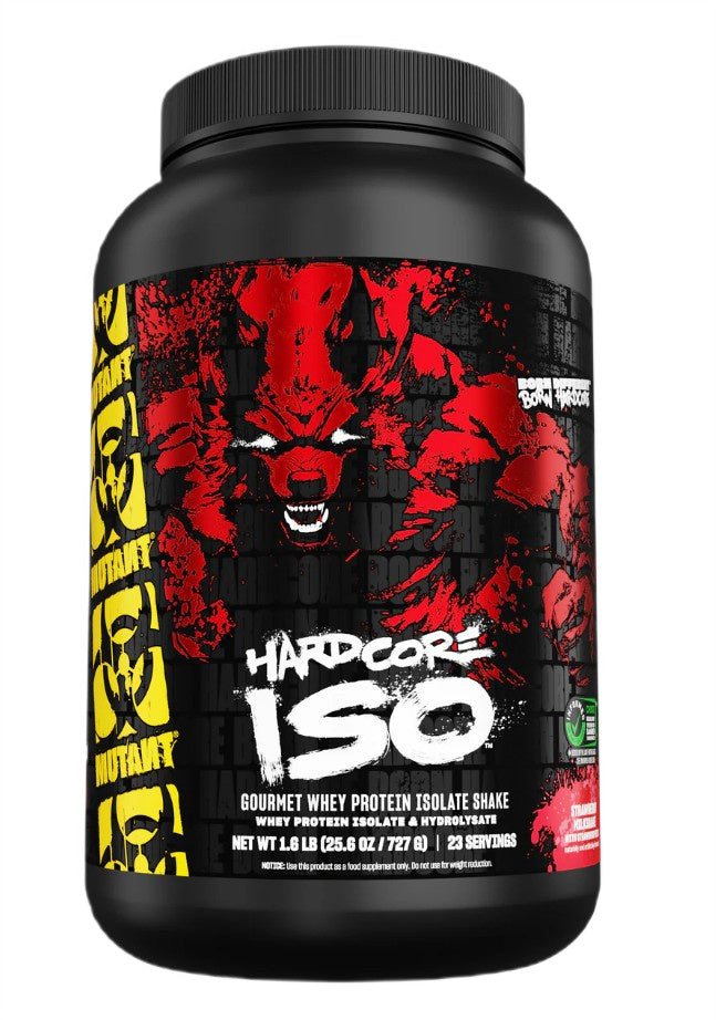 Hardcore Iso pulver textur närbild