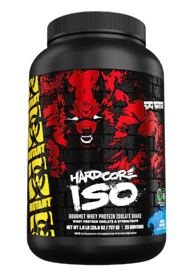 Hardcore Iso förpackning från sidan