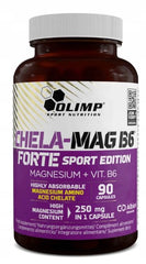 Chela-Mag B6 Forte Sport näringsfakta och ingredienser